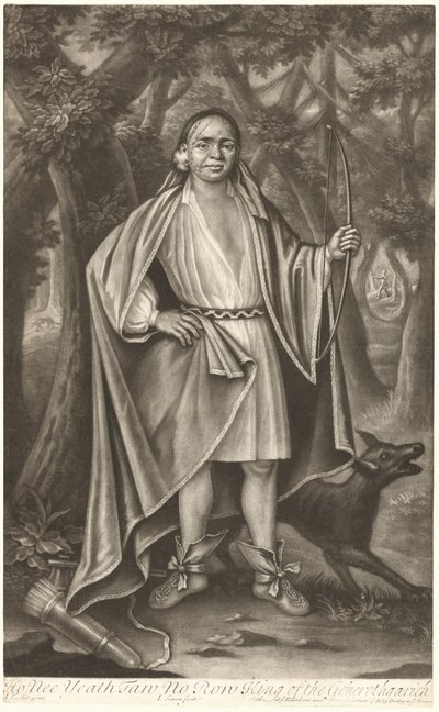 Ho Nee Yeath Taw No Row, Re dei Generethgarick da John Simon after John Verelst