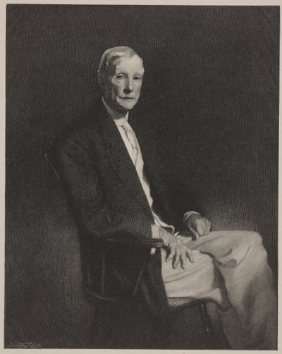 Ritratto di John D. Rockefeller da John Singer (after) Sargent