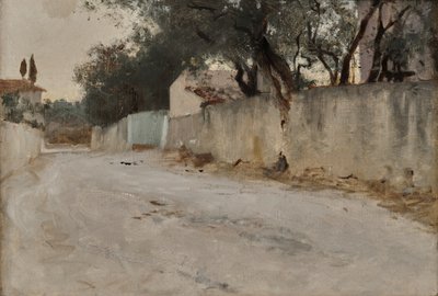 Una strada nel sud da John Singer Sargent