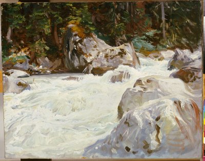 Un Torrente in Norvegia da John Singer Sargent