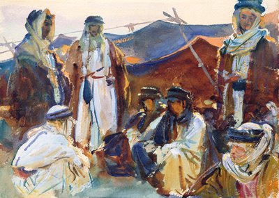 Campo beduino, 1905-06 da John Singer Sargent