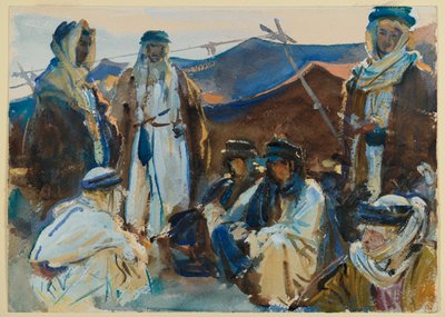 Campo beduino da John Singer Sargent