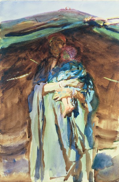 Madre beduina da John Singer Sargent