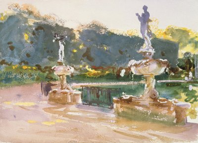 Giardini di Boboli, c.1907 da John Singer Sargent