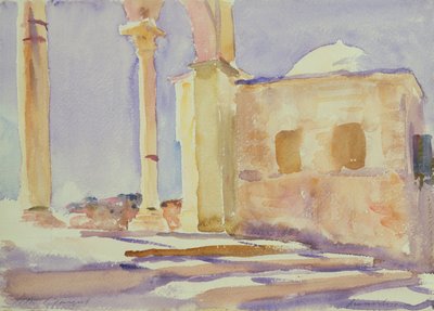Cupola della Roccia, Gerusalemme da John Singer Sargent