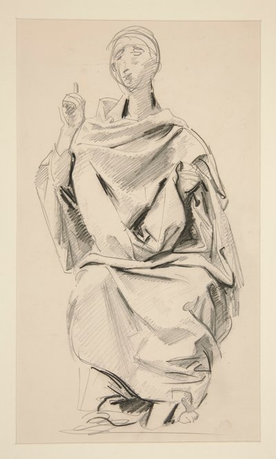 Figura drappeggiata da John Singer Sargent