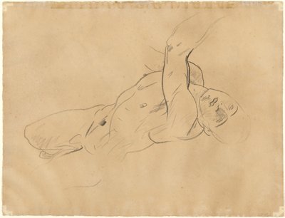 Nudo maschile cadente [verso] da John Singer Sargent