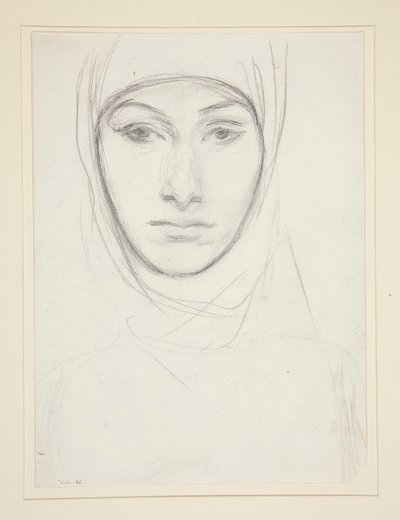 Testa di donna da John Singer Sargent