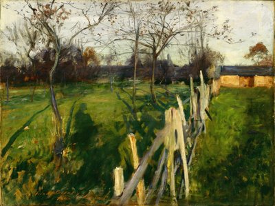 Campi di Casa, c.1885 da John Singer Sargent