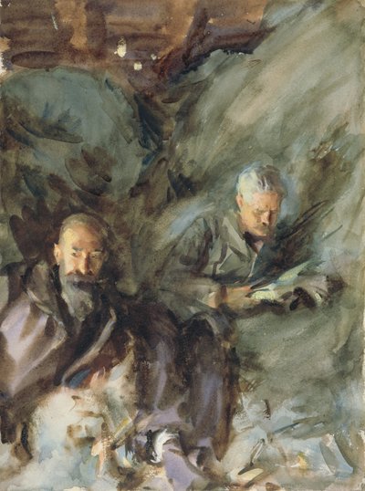 In un fienile, c.1904-07 da John Singer Sargent