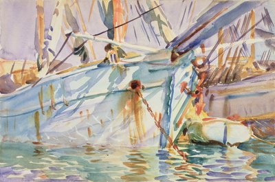 In un porto levantino da John Singer Sargent