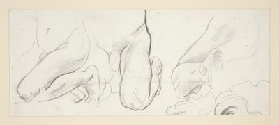 Figure inginocchiate da John Singer Sargent