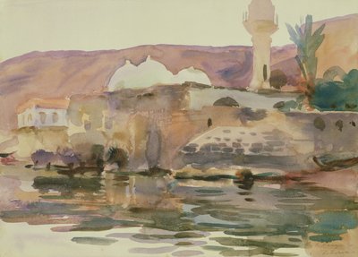 Lago di Tiberiade da John Singer Sargent