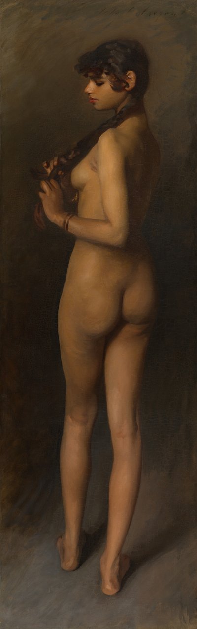 Studio dal Vero (Studio di una Ragazza Egiziana) da John Singer Sargent