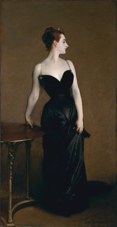 Madame X Madame Pierre Gautreau, 1884 da John Singer Sargent