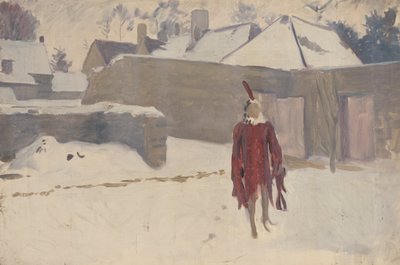 Omino nella Neve da John Singer Sargent