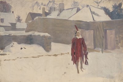 Omini di neve nella neve da John Singer Sargent