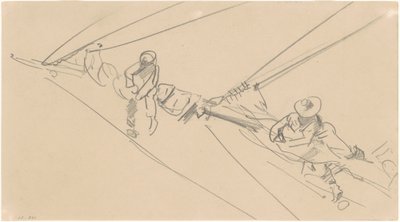 Uomini su un Trave da John Singer Sargent
