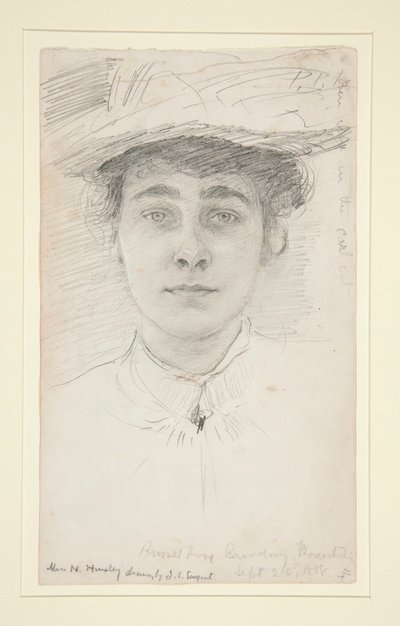 Miss N. Huxley da John Singer Sargent