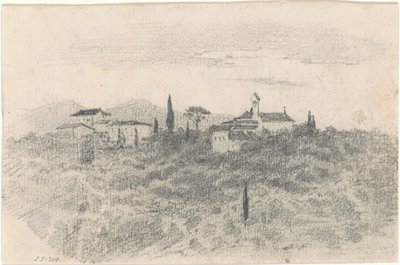 Monastero [recto], 1870-1872 da John Singer Sargent