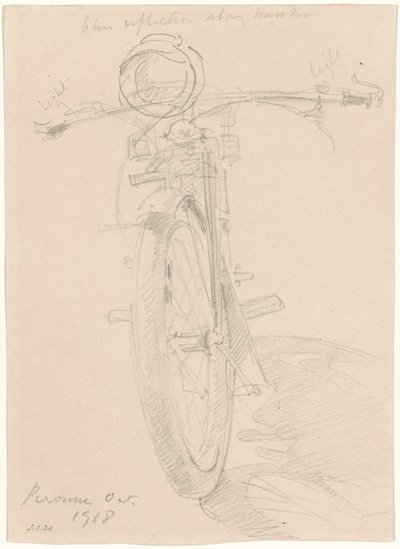 Motocicletta (recto) da John Singer Sargent