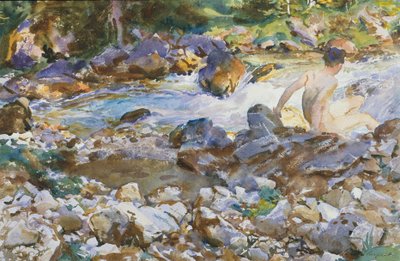 Torrente di montagna, c.1912-14 da John Singer Sargent