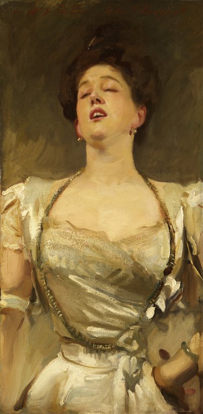 La Signora George Batten che Canta da John Singer Sargent