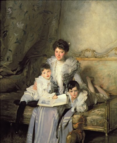 La signora Knowles e i suoi figli da John Singer Sargent