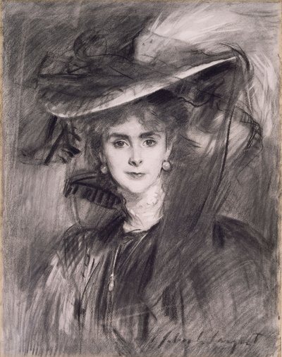 Olga, baronessa de Meyer da John Singer Sargent