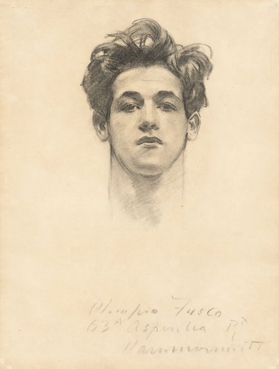 Olimpio Fusco, c. 1900-1910 da John Singer Sargent