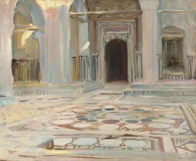 Pavimento, Il Cairo da John Singer Sargent