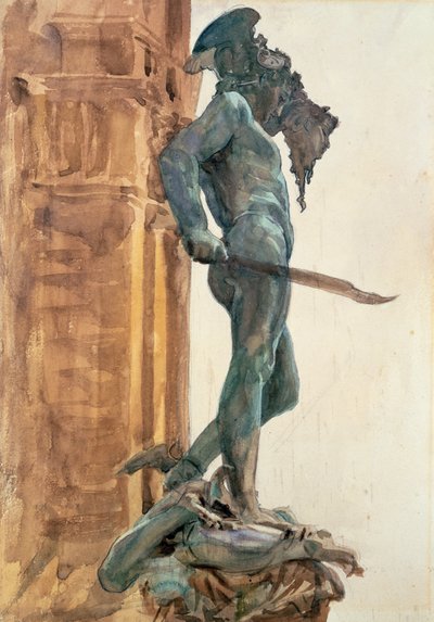 Perseo, Firenze da John Singer Sargent