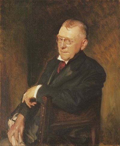 Ritratto di James Whitcomb Riley da John Singer Sargent