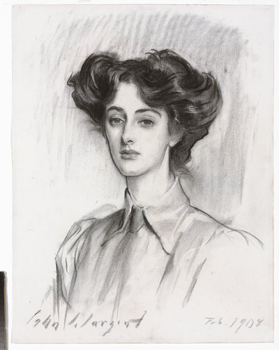 Ritratto di Lady Elsie Meyer, febbraio 1908 da John Singer Sargent