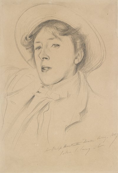 Ritratto di Vernon Lee da John Singer Sargent