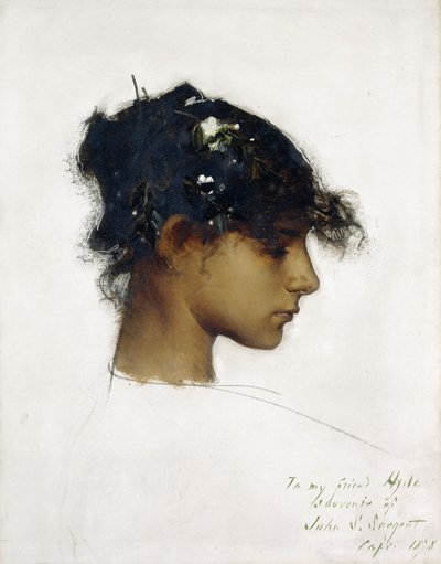 Rosina Ferrara - La ragazza di Capri, 1878 da John Singer Sargent