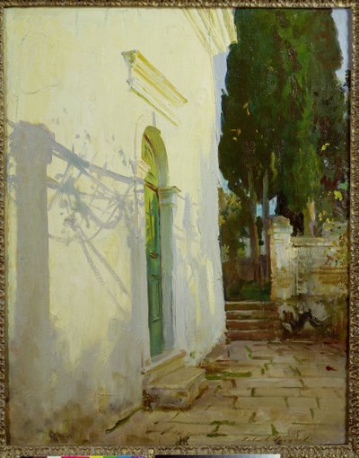 Ombre su un muro a Corfù da John Singer Sargent