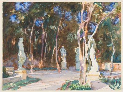 Sentieri ombrosi, Vizcaya da John Singer Sargent