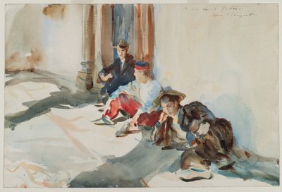 Soldati Spagnoli da John Singer Sargent