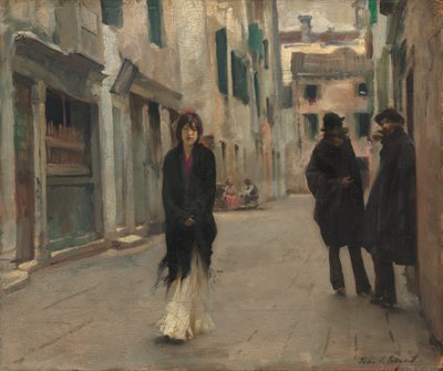 Strada a Venezia da John Singer Sargent