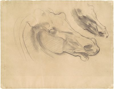 Studi per "Apollo nel Suo Carro con le Ore" da John Singer Sargent