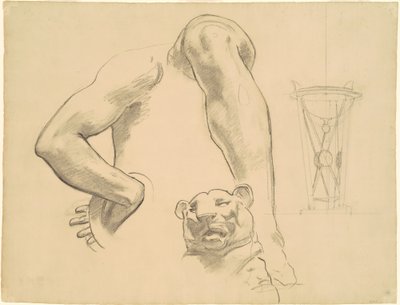 Studi per arte classica e romantica, c. 1921 da John Singer Sargent