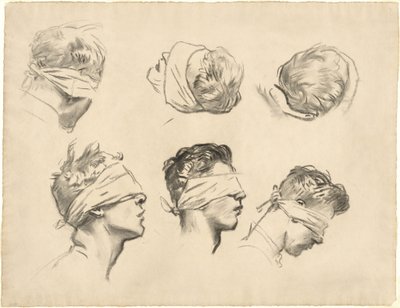Studi per "Gassed" da John Singer Sargent