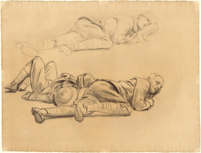 Studi per "Gassed" da John Singer Sargent