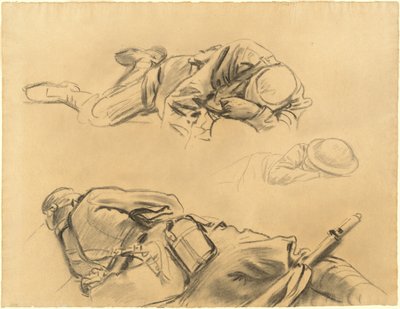 Studi per Gassed da John Singer Sargent