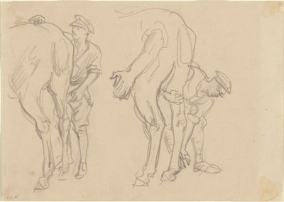 Studi per Scots Grey da John Singer Sargent