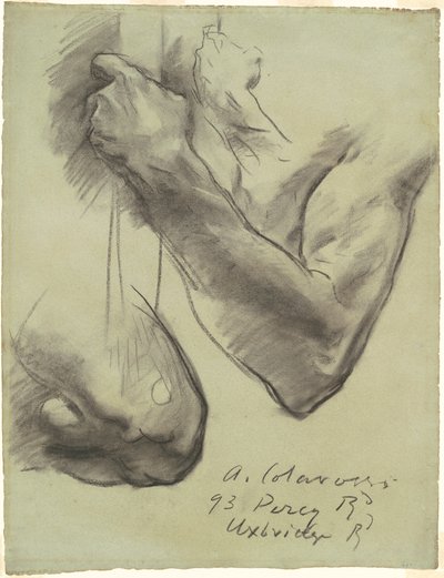 Studi per "Trionfo della religione" da John Singer Sargent