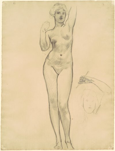 Studi di Afrodite per "Afrodite ed Eros" da John Singer Sargent