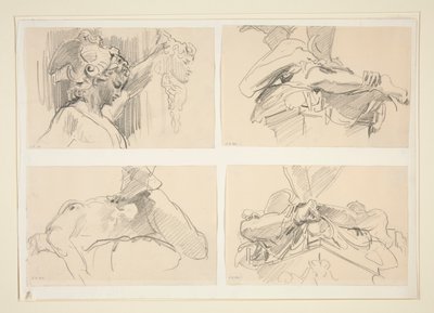 Studi di Cellini da John Singer Sargent