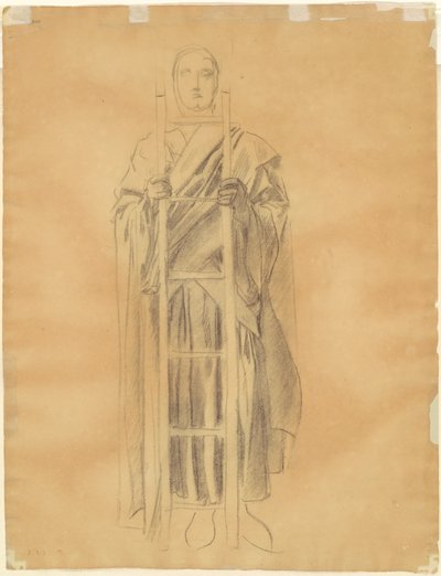 Studio per "Dogma della Redenzione: Fregio di Angeli" (verso) da John Singer Sargent